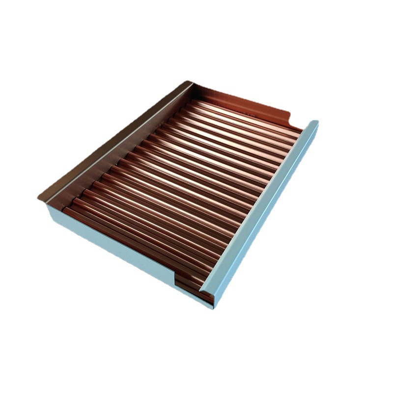 Metal ceiling aluminum corrugated board Engineering curtain wall aluminum corrugated composite board Le strontium hook aluminum corrugated veneer manufacturers