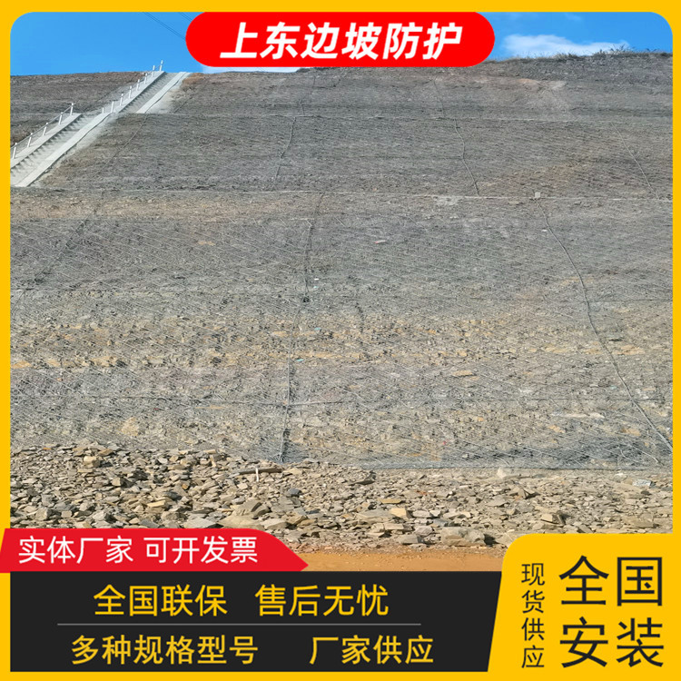 Rockfall and Landslide Active and Passive Slope Protection Net Sns Soil Stabilization Slope Protection Wire Rope Net Mining Restoration Grating Net