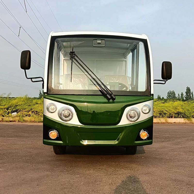 Электрический модифицированный грузовик, двухместная фабричная тележка, экспресс-транспорт, четырехколесный грузовик, тележка для постельного белья отеля, тележка для доставки еды