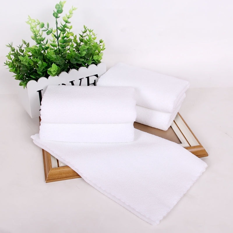 Manufacturer Wholesale Disposable White Towels, Bath White Towels, Hotel Napkins, Fine Fiber Material, Dropshipping