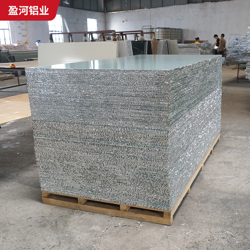 Aluminum honeycomb panel manufacturer flame retardant waterproof wardrobe cabinet aluminum door panel filling material ceiling Wall protection honeycomb large board