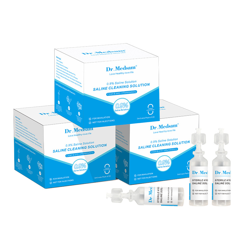 0.9 Sodium Chloride Sterile Normal Saline Atomized Solution Tattoo Apply Face and Nose Wash Small Saline solution