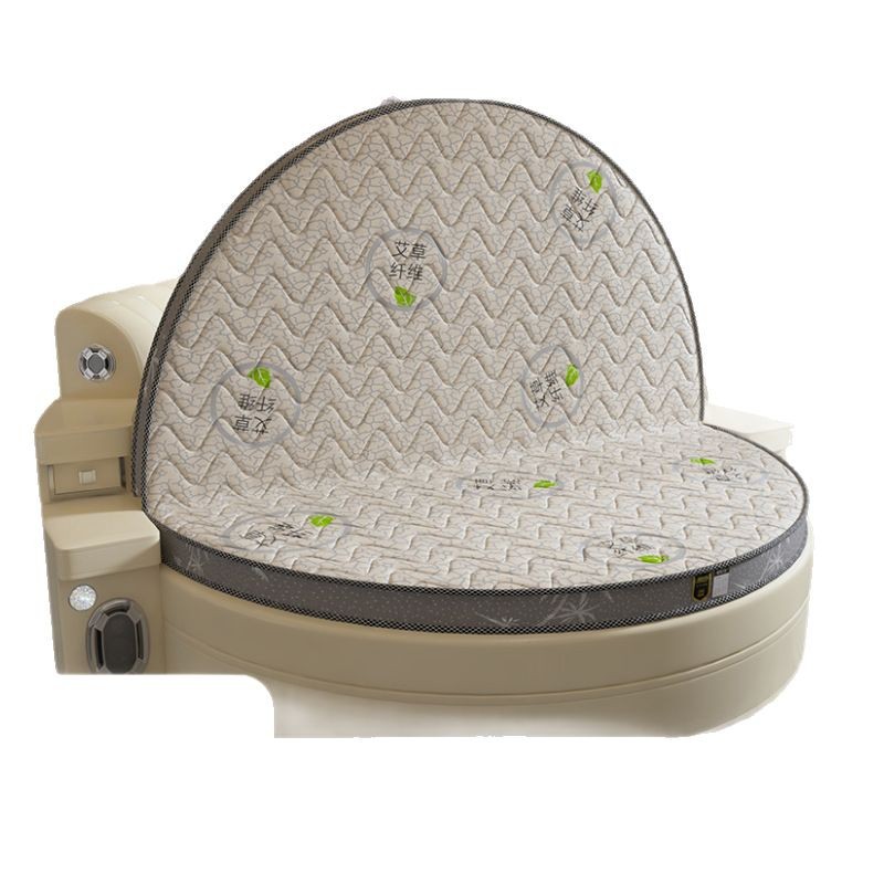 Round Mattress Round Foldable Environmentally Friendly Coconut Palm Mat Soft Bed Hardens 2.2m Thin Round Bed Mattress