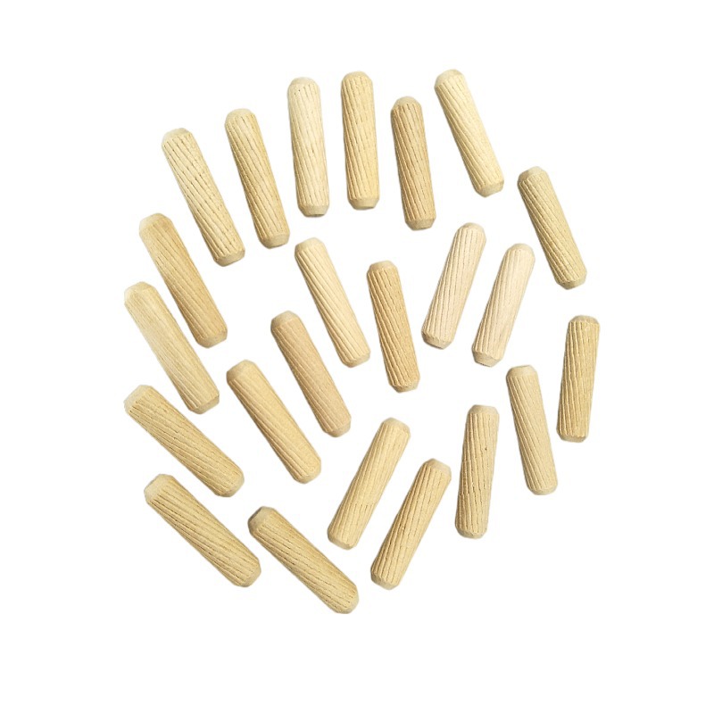 Manufacturers supply high-quality twill straight wood studs, wood tenons, wood tips, wood stoppers, furniture connection accessories