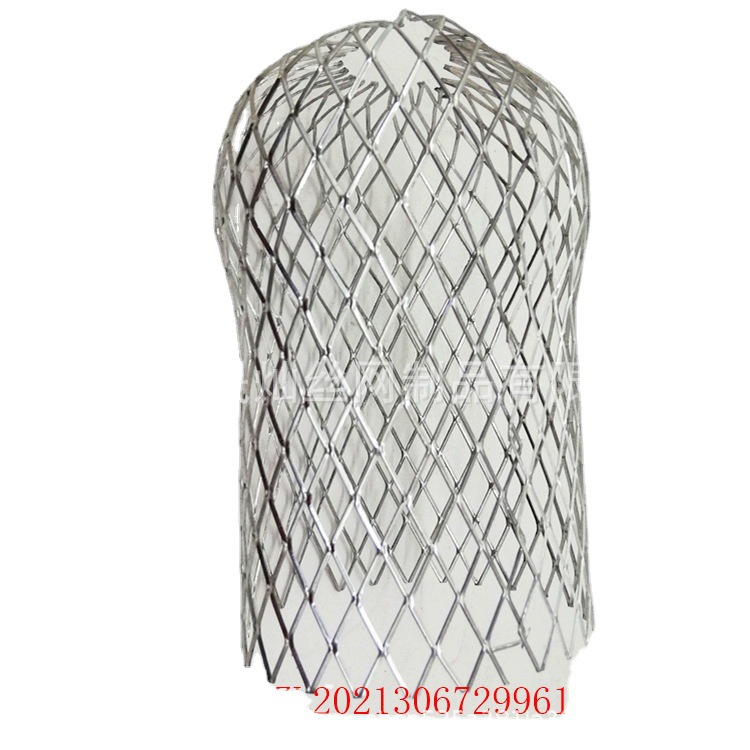 Cross-border gutter guard net 3 inch expanded aluminum filter filter Net anti-clogging leaf debris eave cover