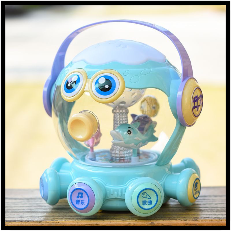 Новый барабан Pat Pat, игрушка для младенцев, вращающийся карусельный ручной барабан, раннее образование, музыкальный гексагон