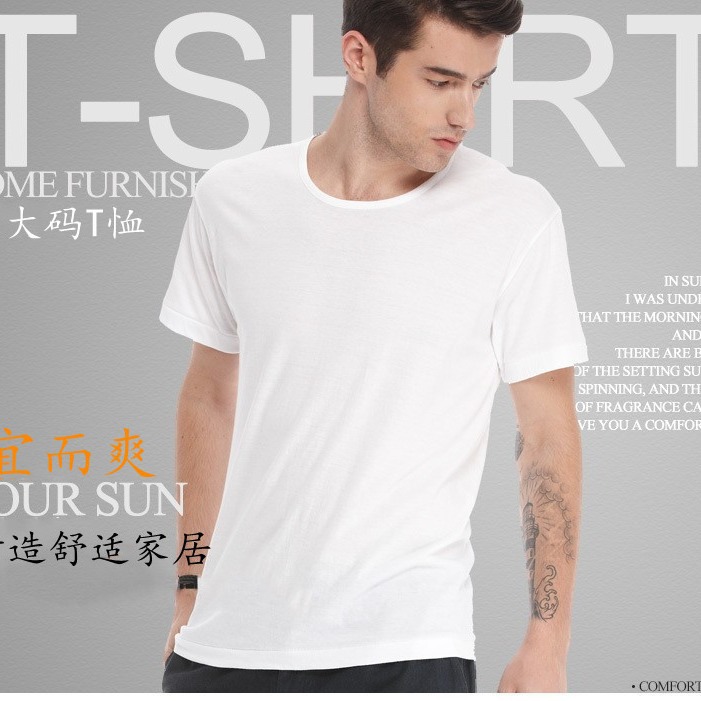 Yiershuang мужская футболка из чистого хлопка, свободная, короткий рукав, для пожилых и молодежи