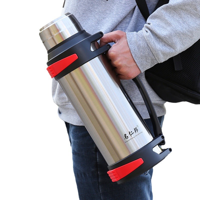 Thermos Cup Large Capacity 316 Stainless Steel Thermos Men's Outdoor Portable Car Kettle Household Travel Water Cup 5 Liters