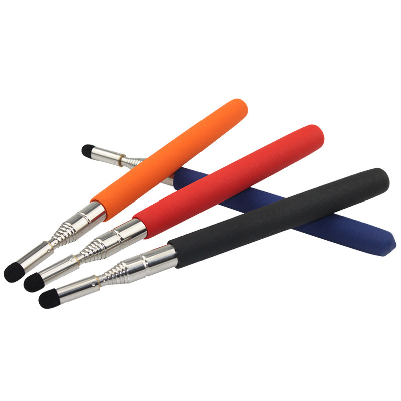 in stock 1 meter. 1.2M telescopic baton touch pointer electronic whiteboard pen teaching pole touch all-in-one machine
