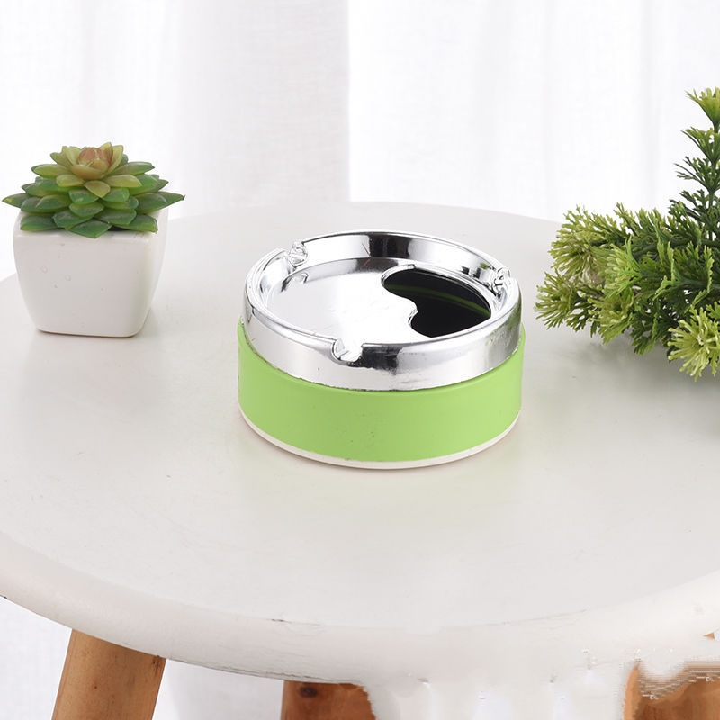 New Creative Ashtray with Lid Ashtray with Lid Living Room Household Car with Lid Small Indoor Drop-resistant
