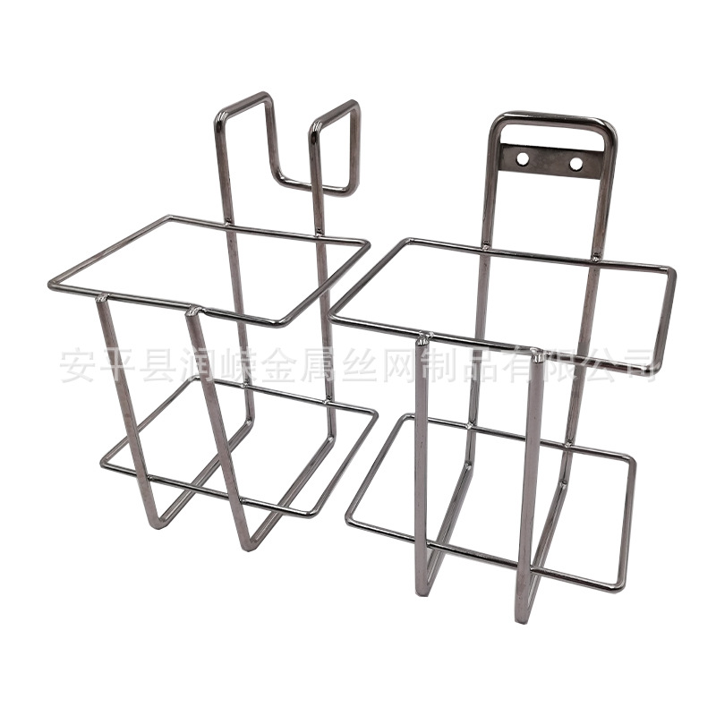 304 Stainless Steel Hanging Basket Hospital Hand Sanitizer Hanging Basket Home Bathroom Storage Hand Sanitizer Hanging Basket