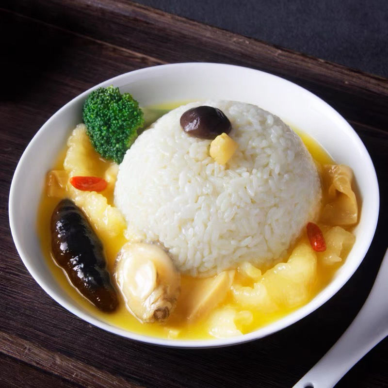 Preferably [whole ginseng whole abalone slices] Buddha jumps over the wall to get rice and golden soup instant sea cucumber abalone flower k