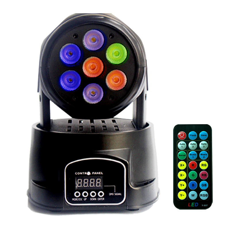 Stage Light Moving Head Light Bar Colorful Rotating Beam Light Flash Light Atmosphere Indoor Dance Hall Stage Lighting Projection