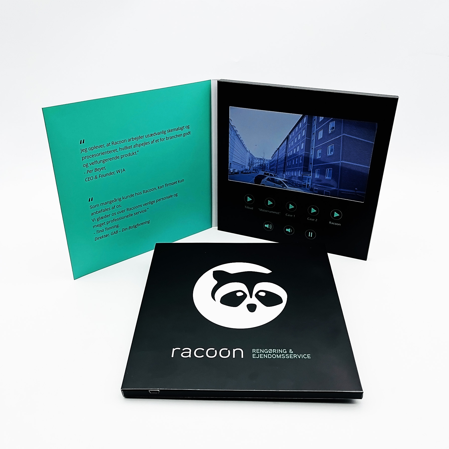 7inch Lcd Screen Business Gift Exhibition Invitation Video Brochure Video Invitation Lcd Digital Brochure