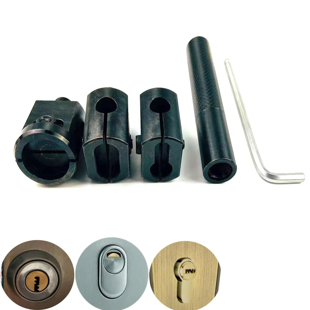 Foreign Trade Lock Installation Tool with 3 Heads Optional