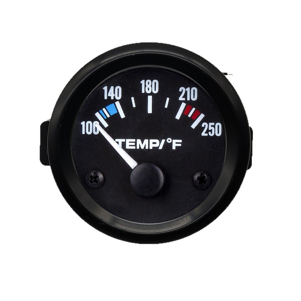 Cross-border hot sale 52MM car modified meter 12V voltage universal Fahrenheit water temperature meter 100-250℉