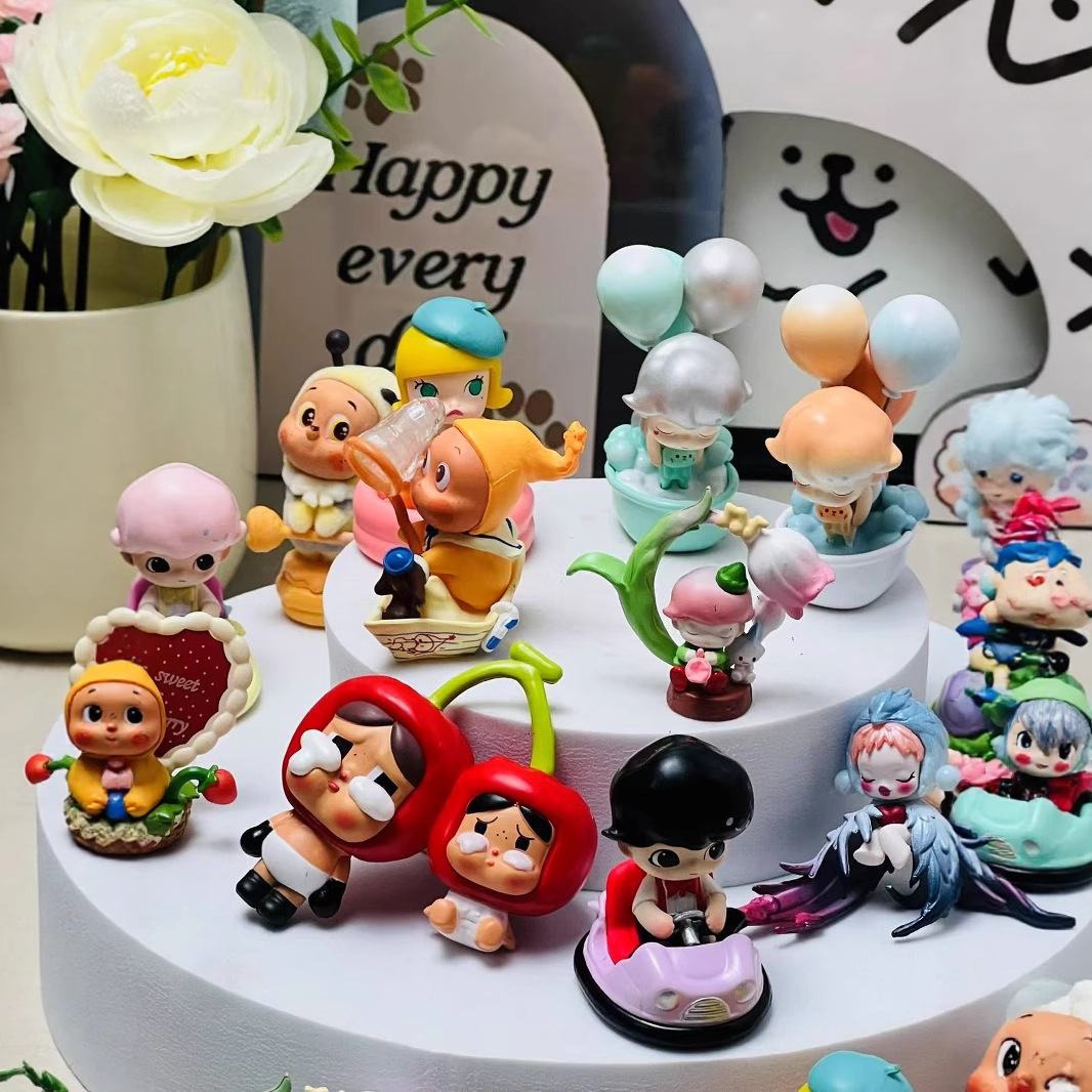 Jasmine Bubble Mart Second Creation Cute Doll Style Toy Trendy Doll Ornament DIY Mobile Phone Chain Ornament