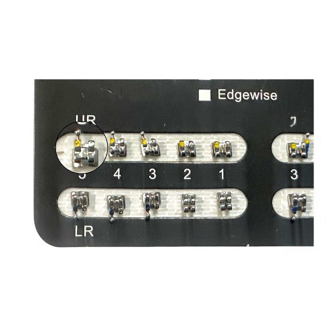 Dental Orthodontic Brackets with Hooks Without Hooks Metal Brackets Mini Straight Wire Brackets Card Brackets Mbt Brackets