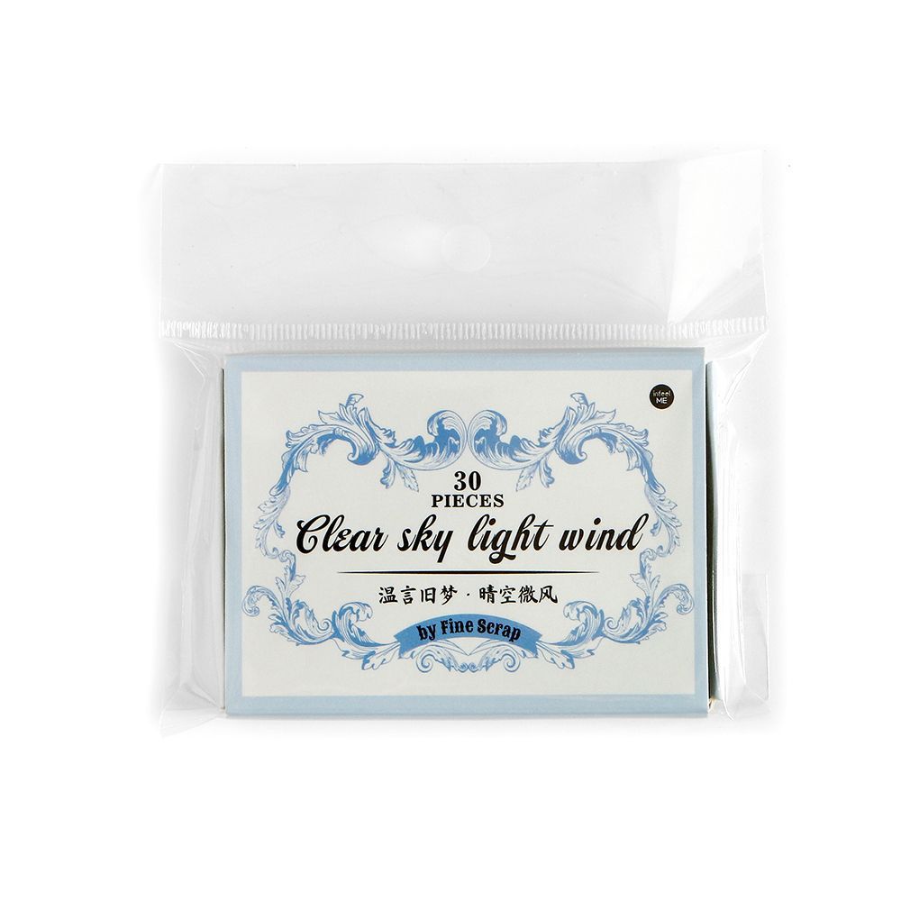 Inferel. Me Wen Yan Old Dream Series Letterpress Note Paper Salt Lace Border Hand Account Writable Material Paper