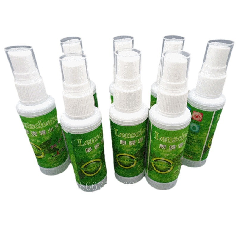 Fixed wholesale glasses cleaning liquid/lens cleaning agent/glasses cleaning agent/transparent cai s lens care agent