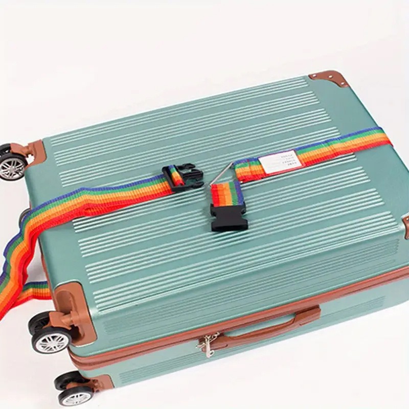 Cross-border Cross Luggage Bundling Strap Luggage Reinforcement Strap Adjustable Pull Rod Suitcase Buckle Strap