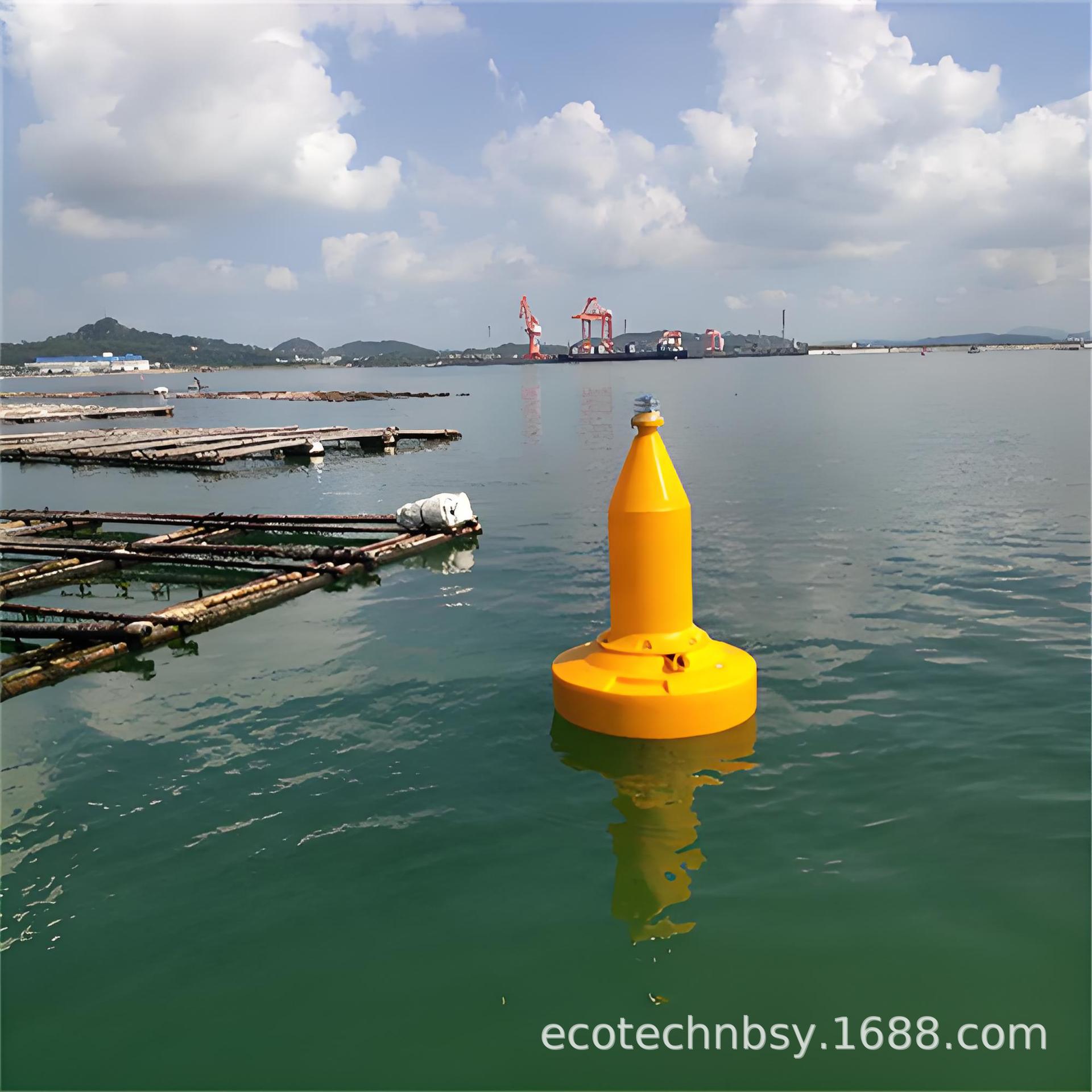 Navigation Buoy Polyethylene Buoy Water Float Marine Inland Waterway Buoy Light Navigation Aid Facility