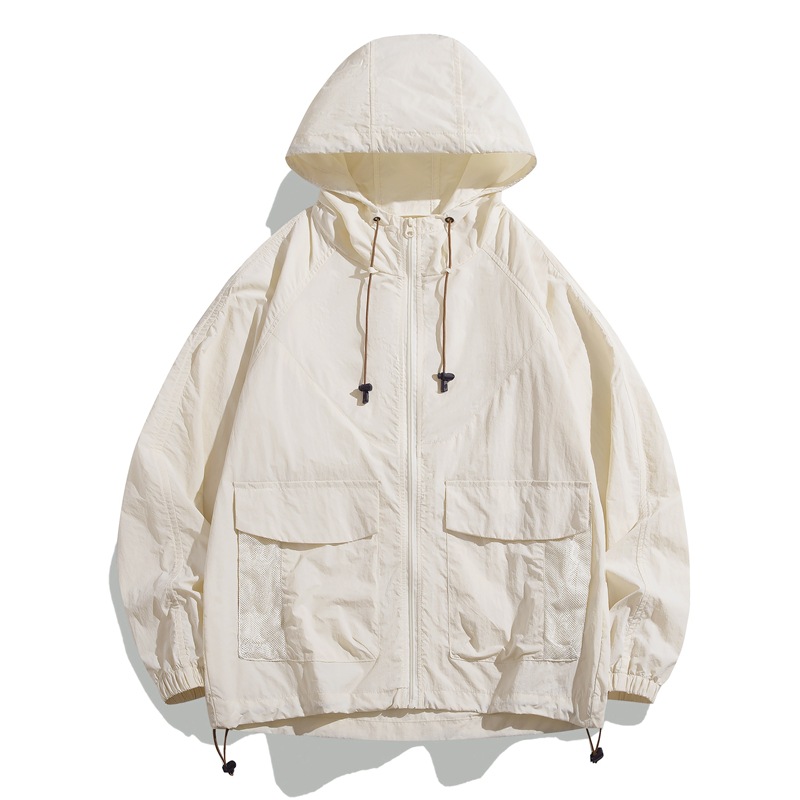 Одежда для защиты от солнца на открытом воздухе, американский стиль, модная, летняя, тонкая куртка для мужчин