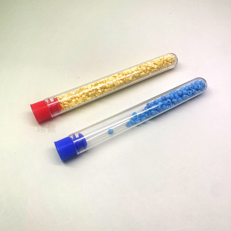 Cross-stitch embroidery needle loading device put free test tube hand sewing needle storage needle cylinder transparent needle bottle plastic needle bottle