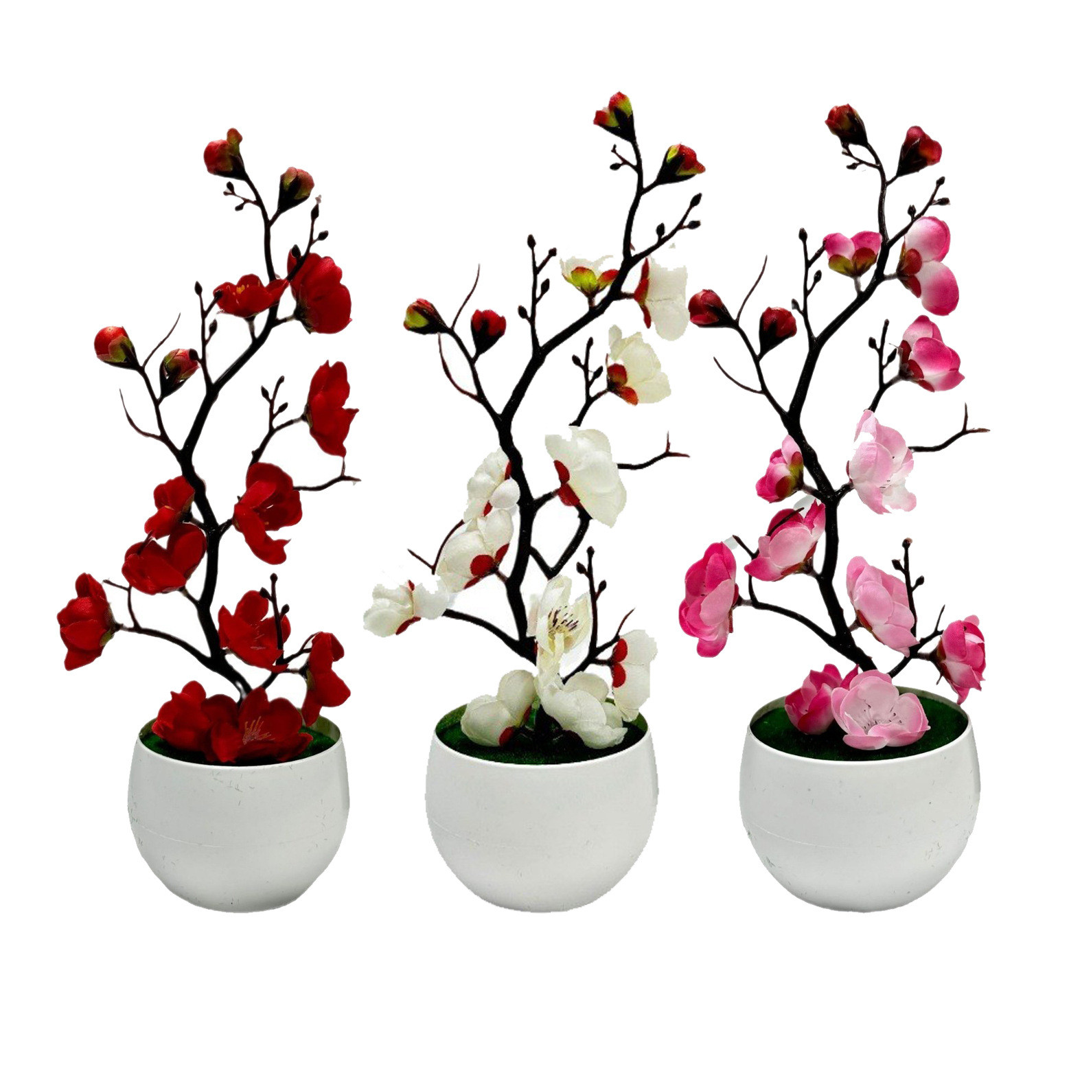 Горячая распродажа Cross-Border Temu, искусственный цветок, маленький зимний цвет, домашний мягкий декор, украшения бонсай, искусственный цветок