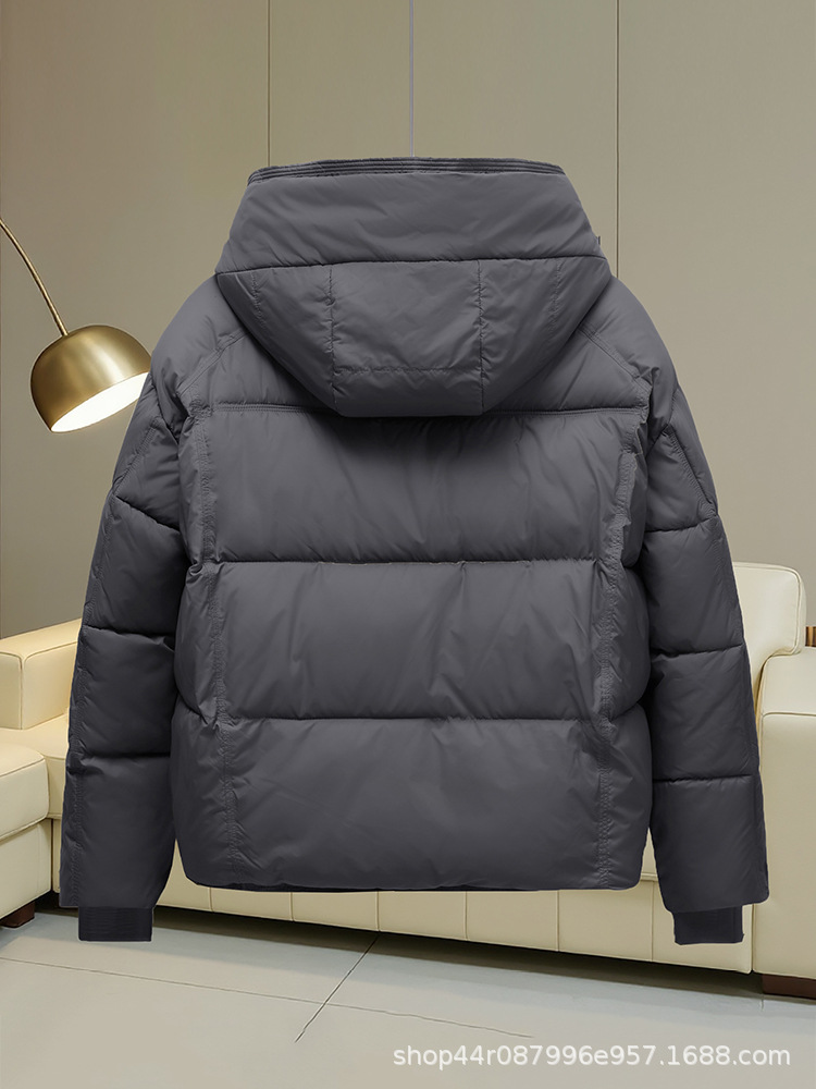 Puff Cotton Jacket for Women 2025 Winter New Short Hooded Loose Bread Jacket Thickeneded Casual Warm Off-Season Jacket