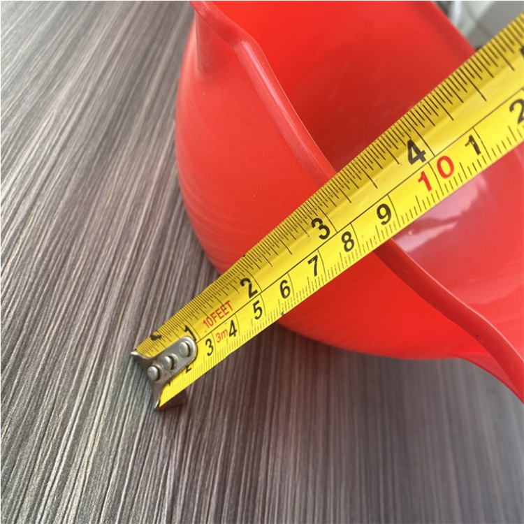 18cm household red water scoop water scoop drifting exhibition sales large long handle plastic water scoop water spoon