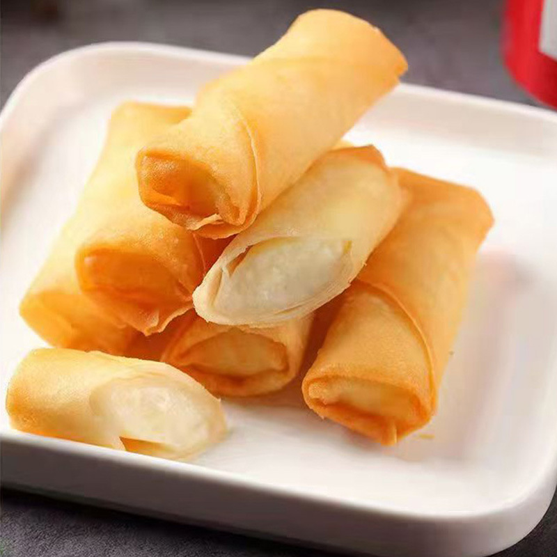 Arnold Crispy Milk Rolls 280g Specialty Snacks Fried Milk Fried Goods Shunde Double Skin Milk Quick-Frozen Food Semi-Finished Products