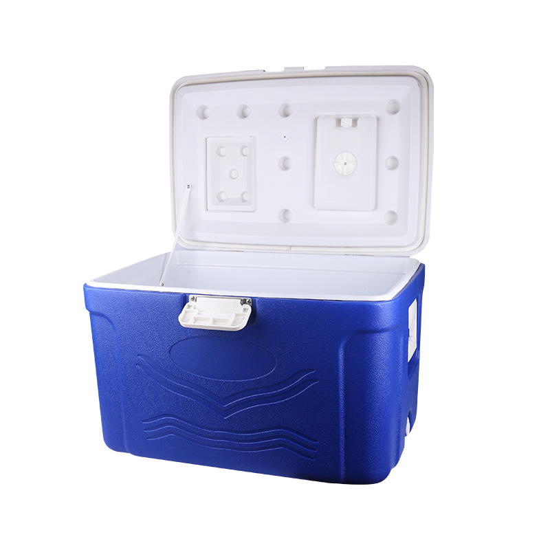 50L 50L food incubator cold and warm car refrigerated outdoor cold chain transport fresh-keeping box EPS ice bucket