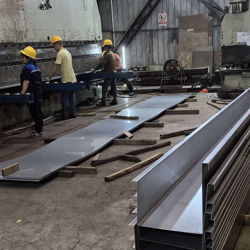 304 Stainless Steel Gutter Sink 8m Stainless Steel Plate Bending Water Storage Tank 304 Stainless Steel Water Storage Tank for Greenhouses