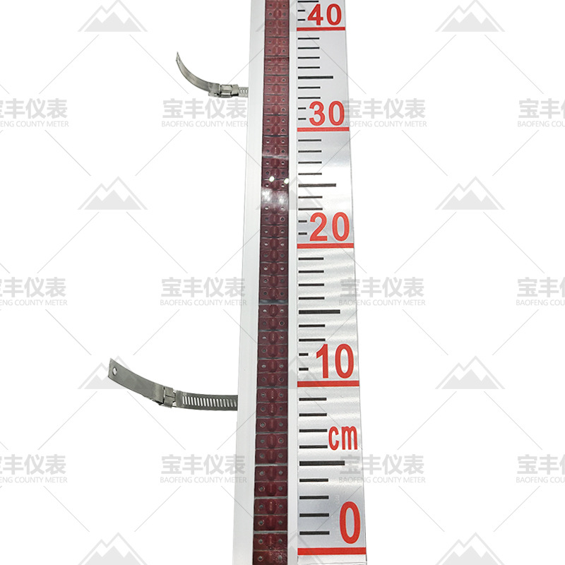 Professional Production of Magnetic Flip Plate Liquid Level Gauge Panel, Normal Temperature and High Temperature Liquid Level Gauge Panel, Aluminum Alloy Liquid Level Gauge Panel