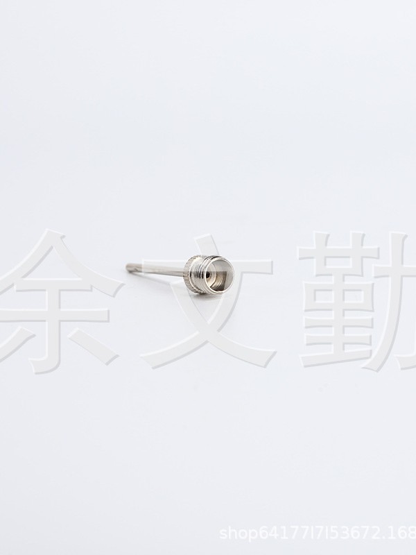 Copper needle factory direct American inflatable needle with hole metal needle football inflatable needle basketball inflatable needle ball needle gas