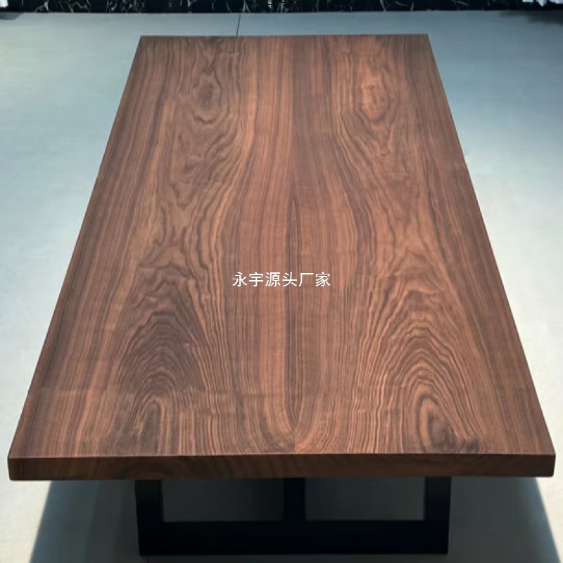 Стол из черного ореха, оптовая продажа больших досок для обедов и работы