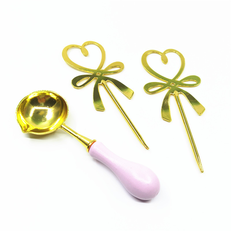 Fire paint seal round stove fire paint full set of wax grain spoon handle cushion mixing needle factory source wholesale