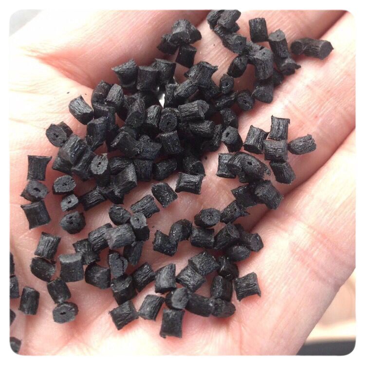 Black Pa66 Flame Retardant Reinforced Recycled Plastic Particles Manufacturer Wholesale