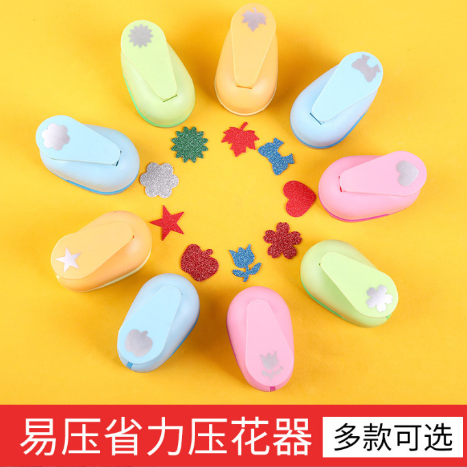 Embossing Machine Kidsren's Handmade Kindergarten Embossing Machine Di Flower Press Printing Machine Mold Large Bulk Goods