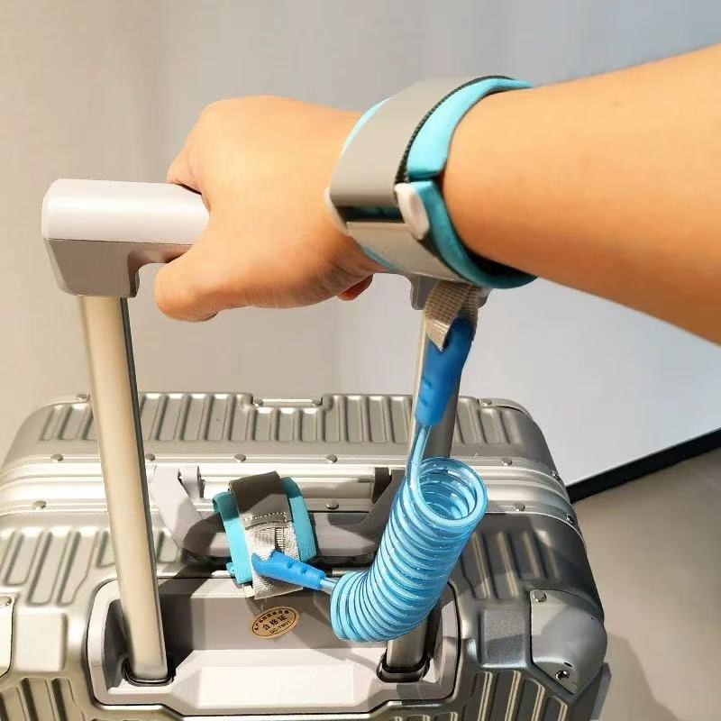 Luggage Rope European Travel Train High-Speed Rail Anti-Theft Lock Luggage Anti-Theft Traction Rope Telescopic Anti-Lost Artifact with Lock