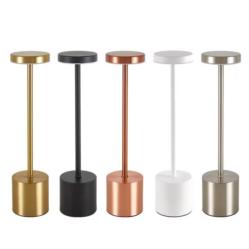 Led I-Shaped Table Lamp Decorative Atmosphere Table Lamp Bar Restaurant Bedroom USB Charging Atmosphere Night Light Cross-Border Wholesale