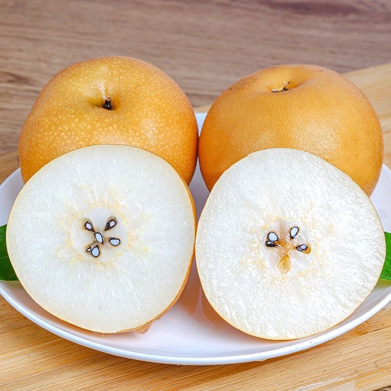 Authentic Qiuyue Pear 4.5kg Whole Box Fruit Rock Sugar Pear Wholesale Free Shipping 5 Shandong Laiyang Premium Pears