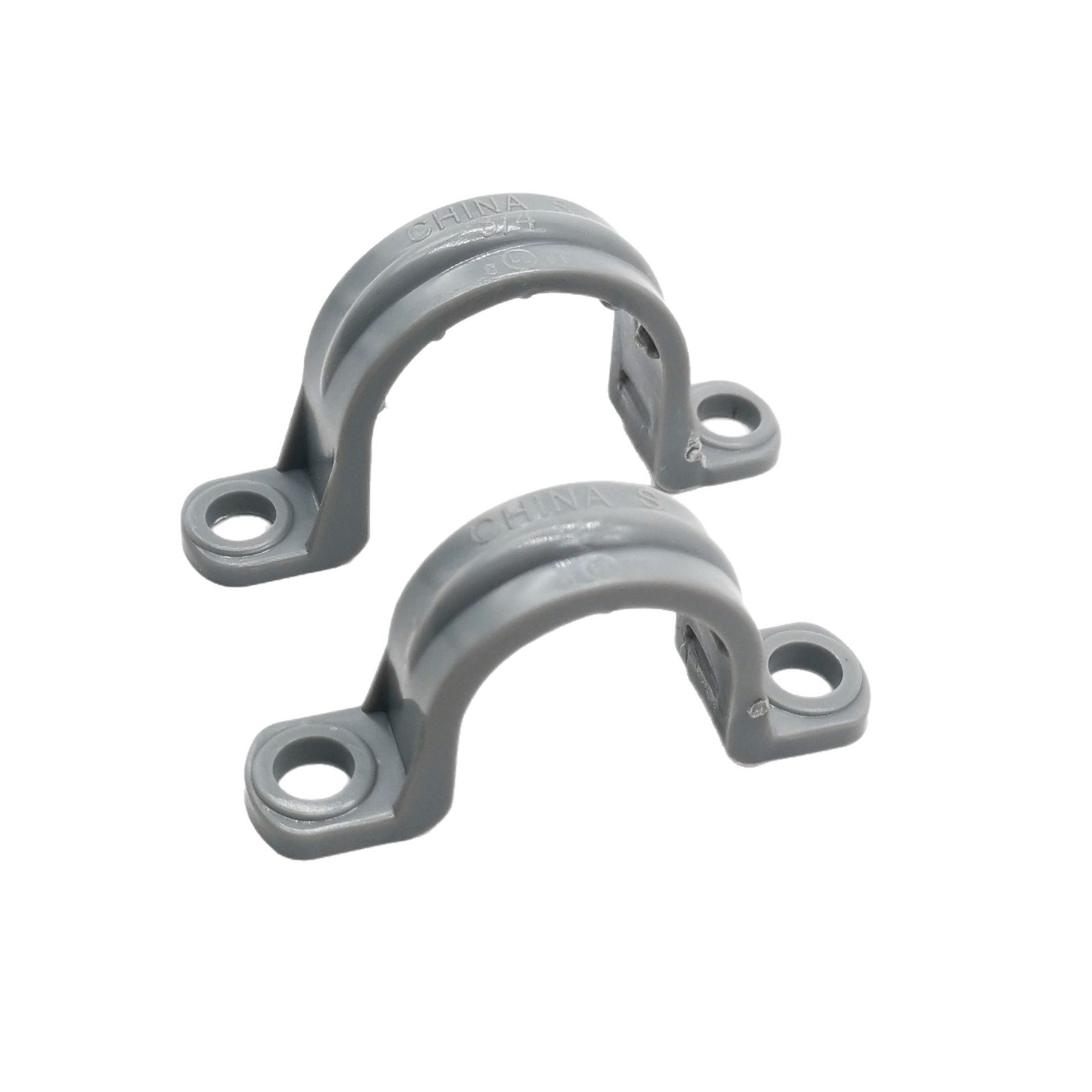 Pvc 2 Hole Plastic Conduit Clamp, Pvc 2 Holes Nonmetallic Conduit Clamp