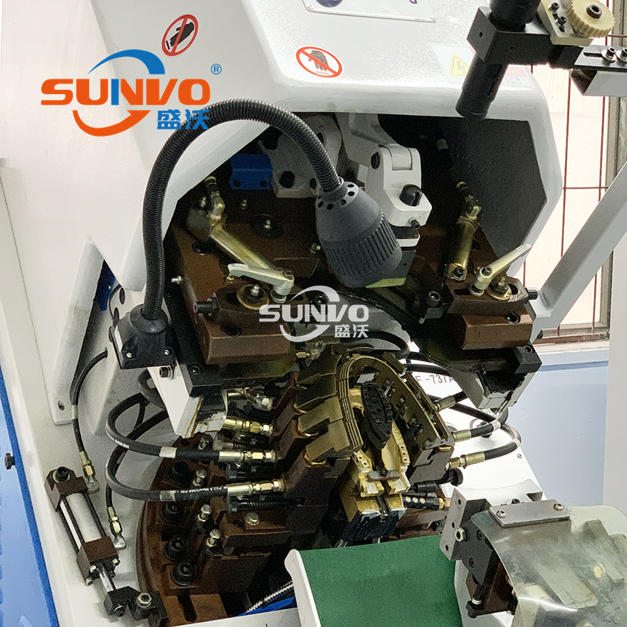 Refurbished High Quality Taiwan Quanfeng Brand Glue Oil Press Upper Machine Cf-737Ma