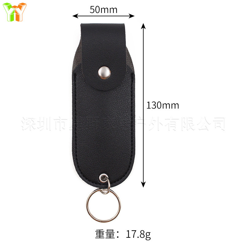 Новая кожаная сумка для защиты от волков, чехол для самозащиты, портативная сумка для хранения губной помады