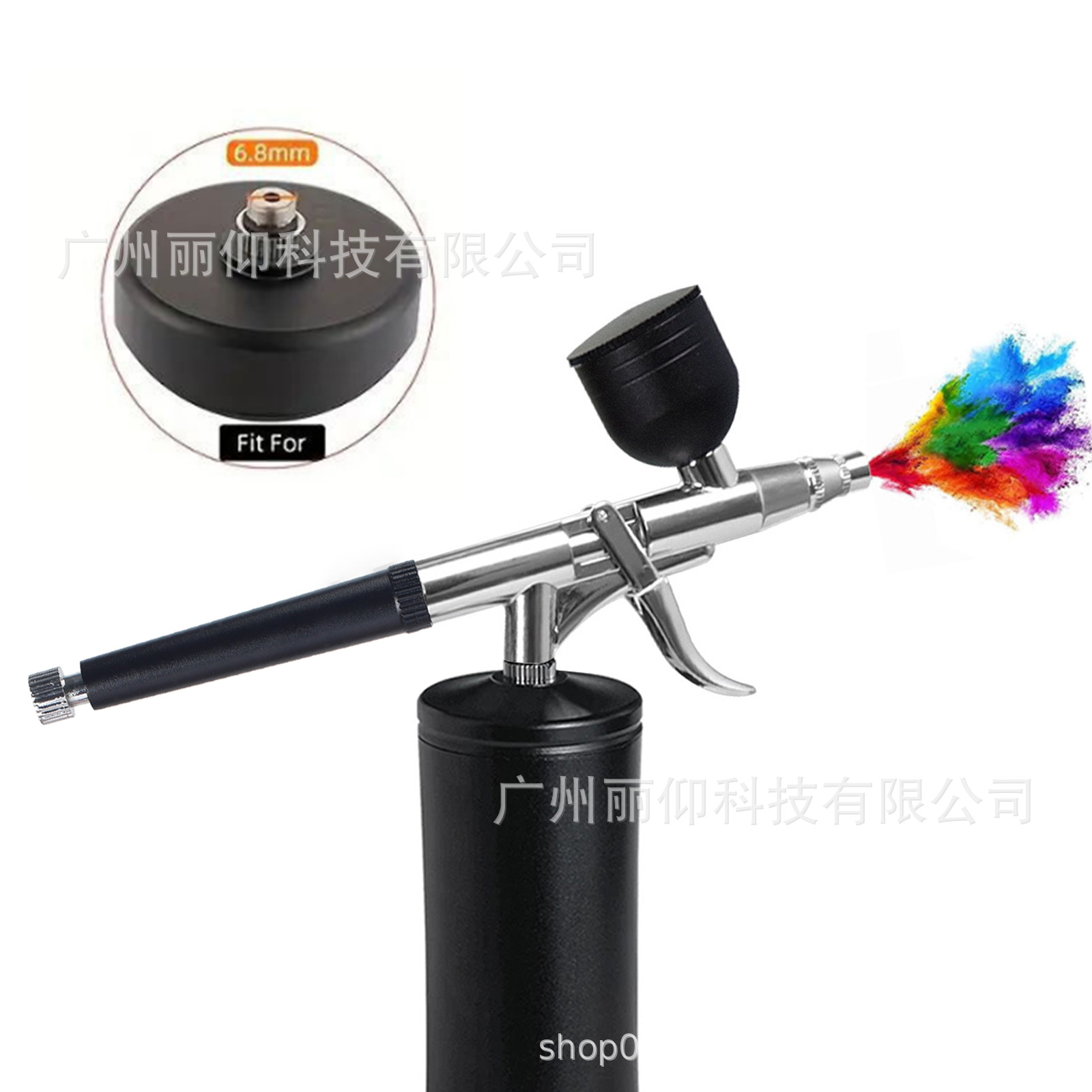 Factory a wholesale household oxygen injection machine accessories spray gun into hand-held water supply instrument high-pressure spray gun