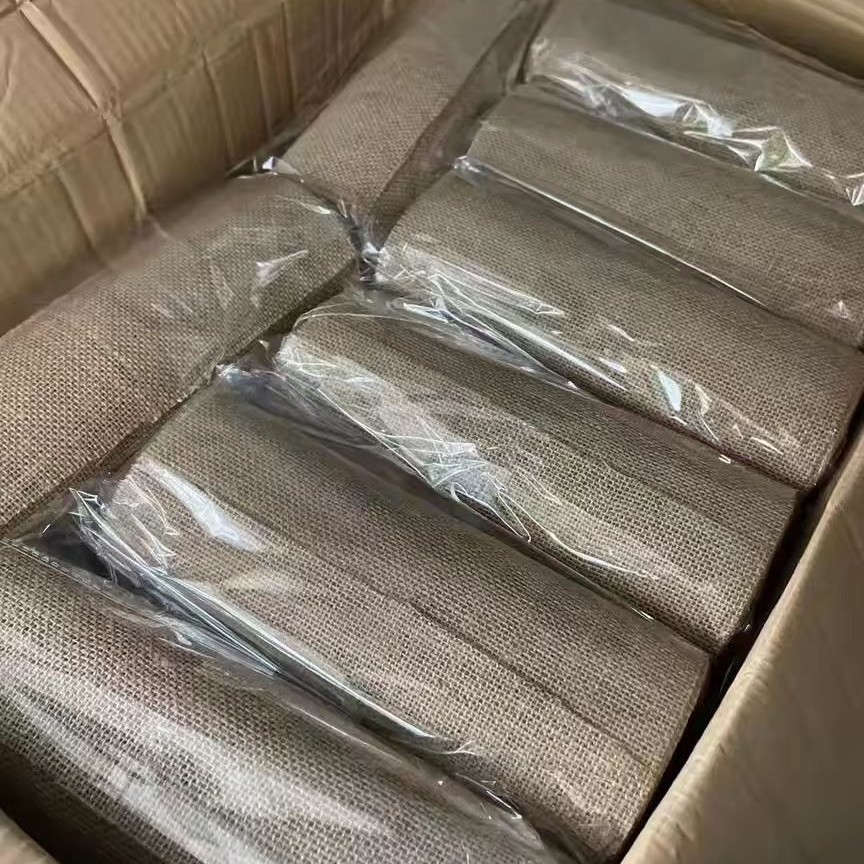 Burlap Roll Jute Webbing Overlock Christmas Decoration Bow Roll Wedding Chair Back Table Flag Burlap Strip Weaving