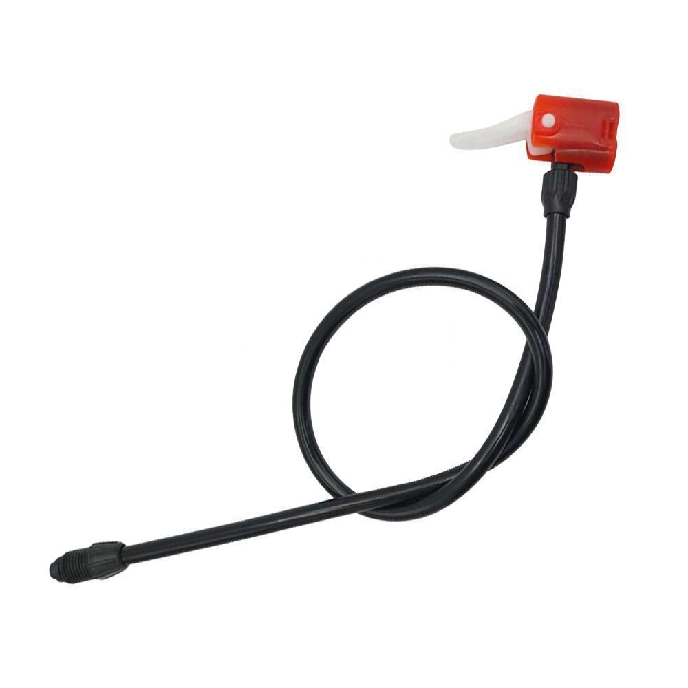 Air pump accessories gas line inflation tube Ou-nai car electric car pedal pump air needle valve core pressure gauge