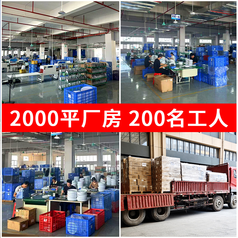 Zhongshan Lighting Factory Engineering Special Flat Panel Light Wholesale Supports Trademark Customization Anti-Glare Spot Customization Quick Delivery